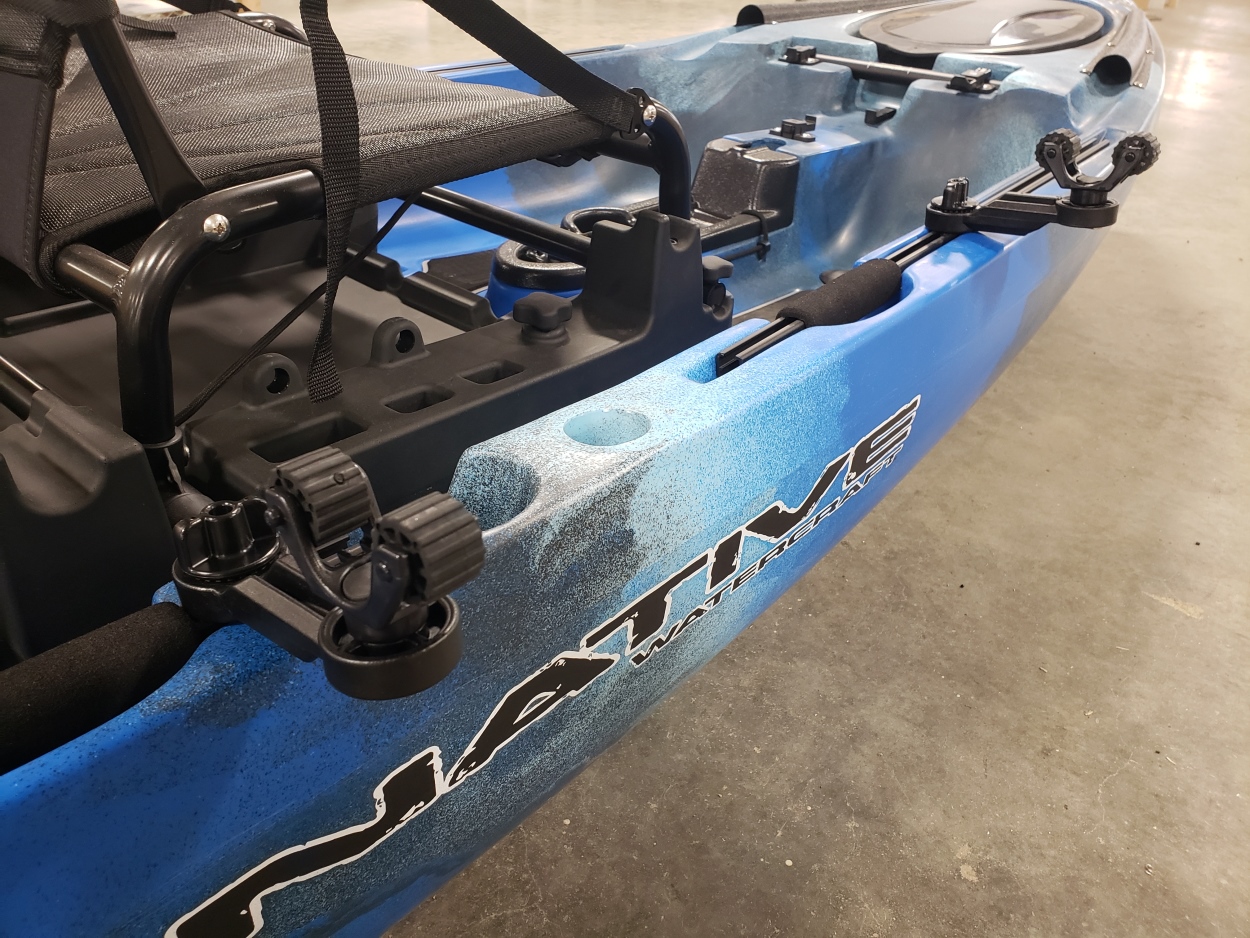 Native Watercraft Titan 10.5 with Offset YakAttack RotoGrip Paddle Holders