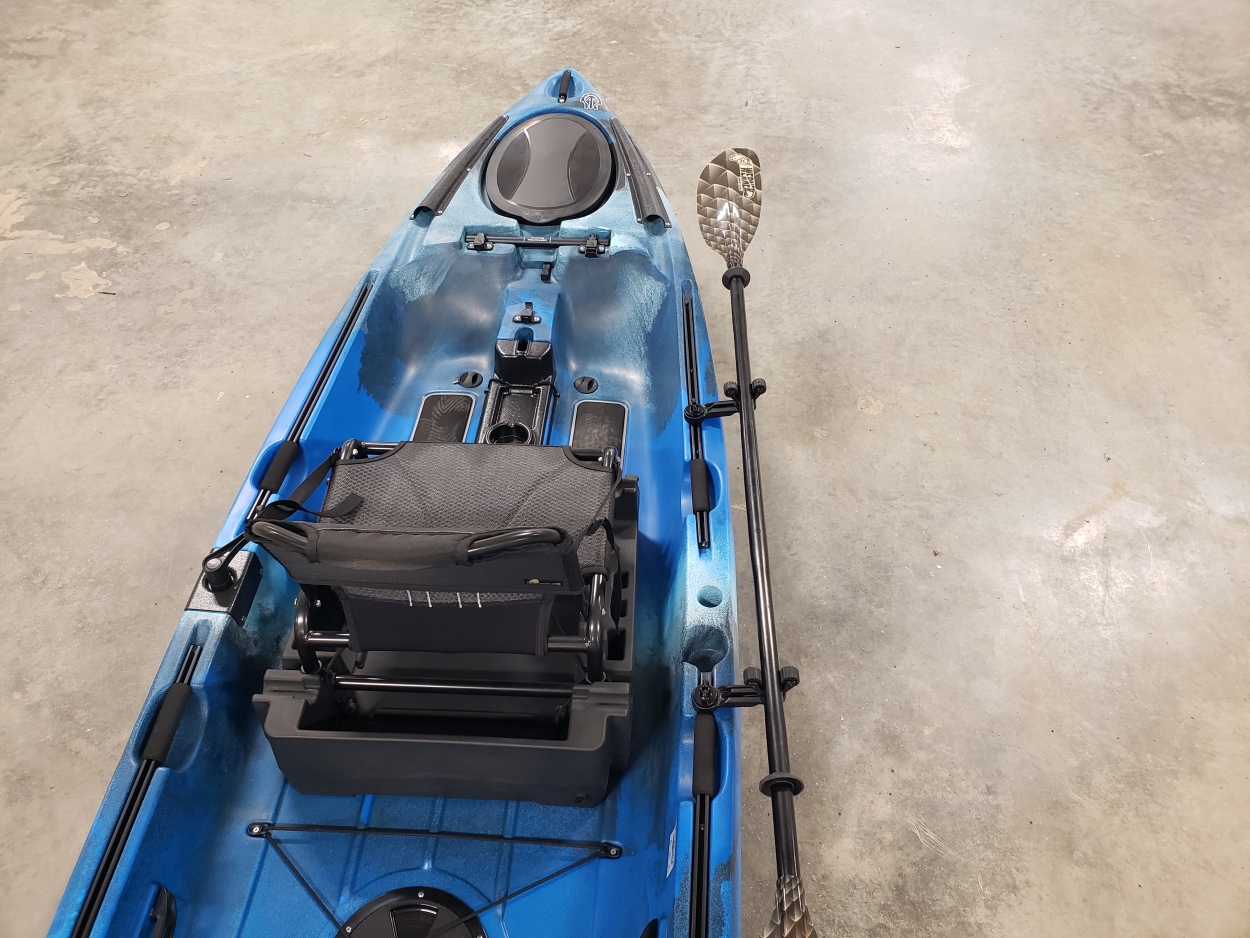 Native Watercraft Titan 10.5 with Offset YakAttack RotoGrip Paddle Holders