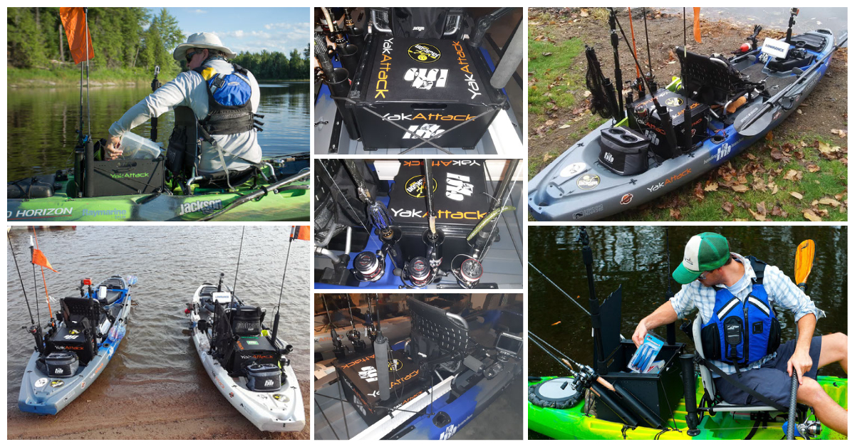 The original kayak fishing crate system