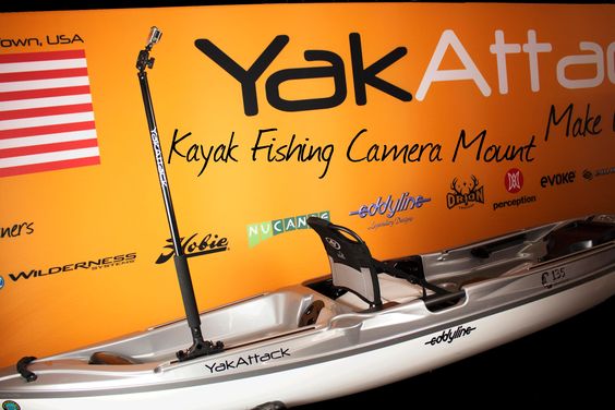 YakAttack Boomstick Camera Mount GoPro ready for kayak fishing