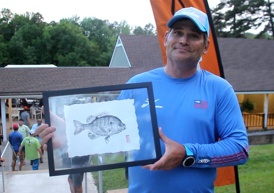 2017 YakAttack Tournament Bluegill Winner Cory Routh