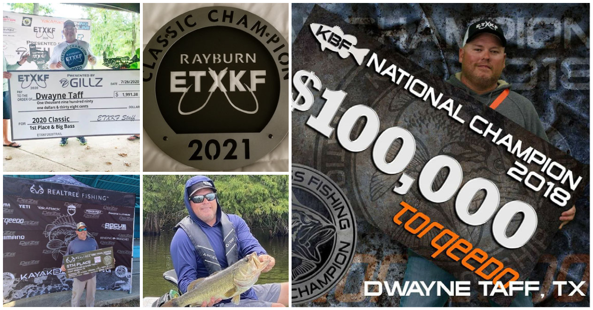 Dwayne Taff - 2021 YakAttack Cup Team Kayak Bass Fishing National Championship