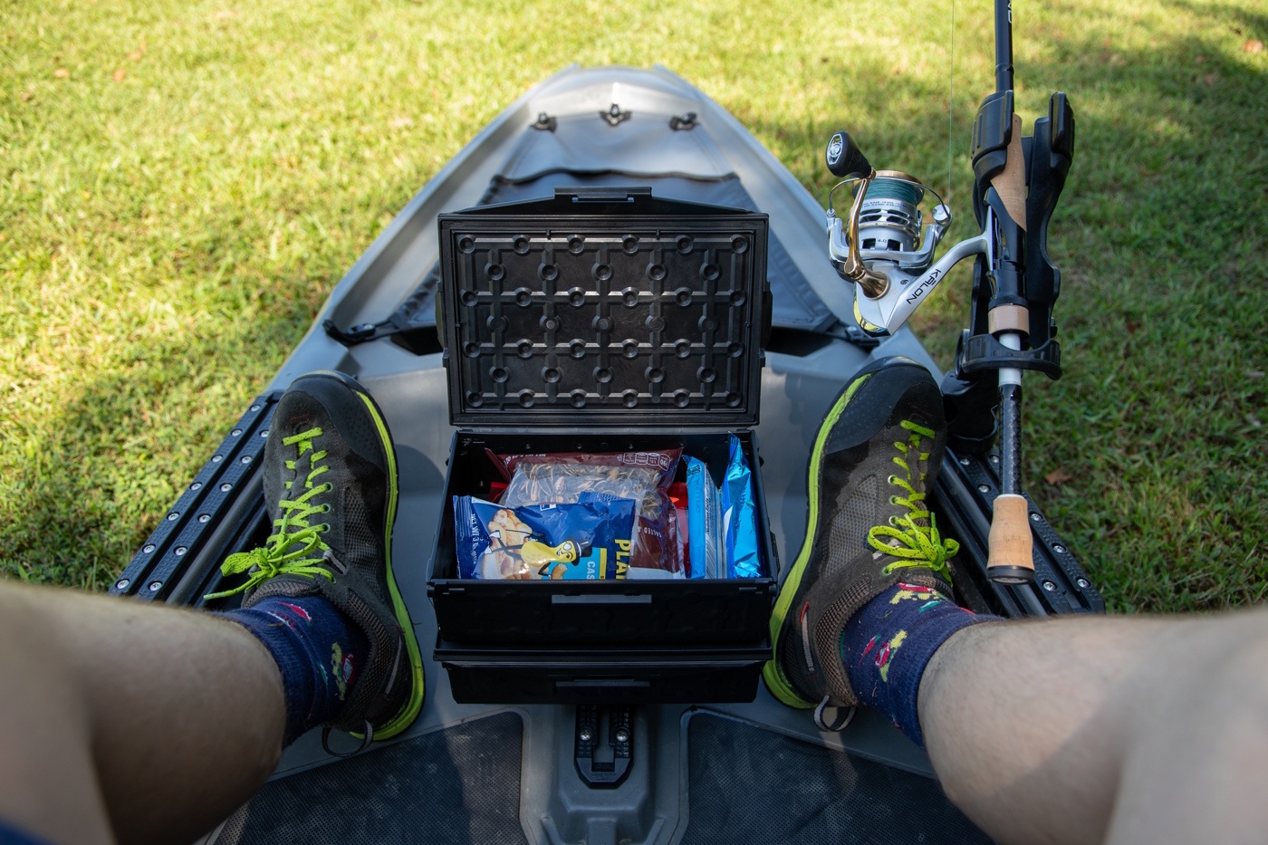 TracPak storage box used as a SnackleBox. 