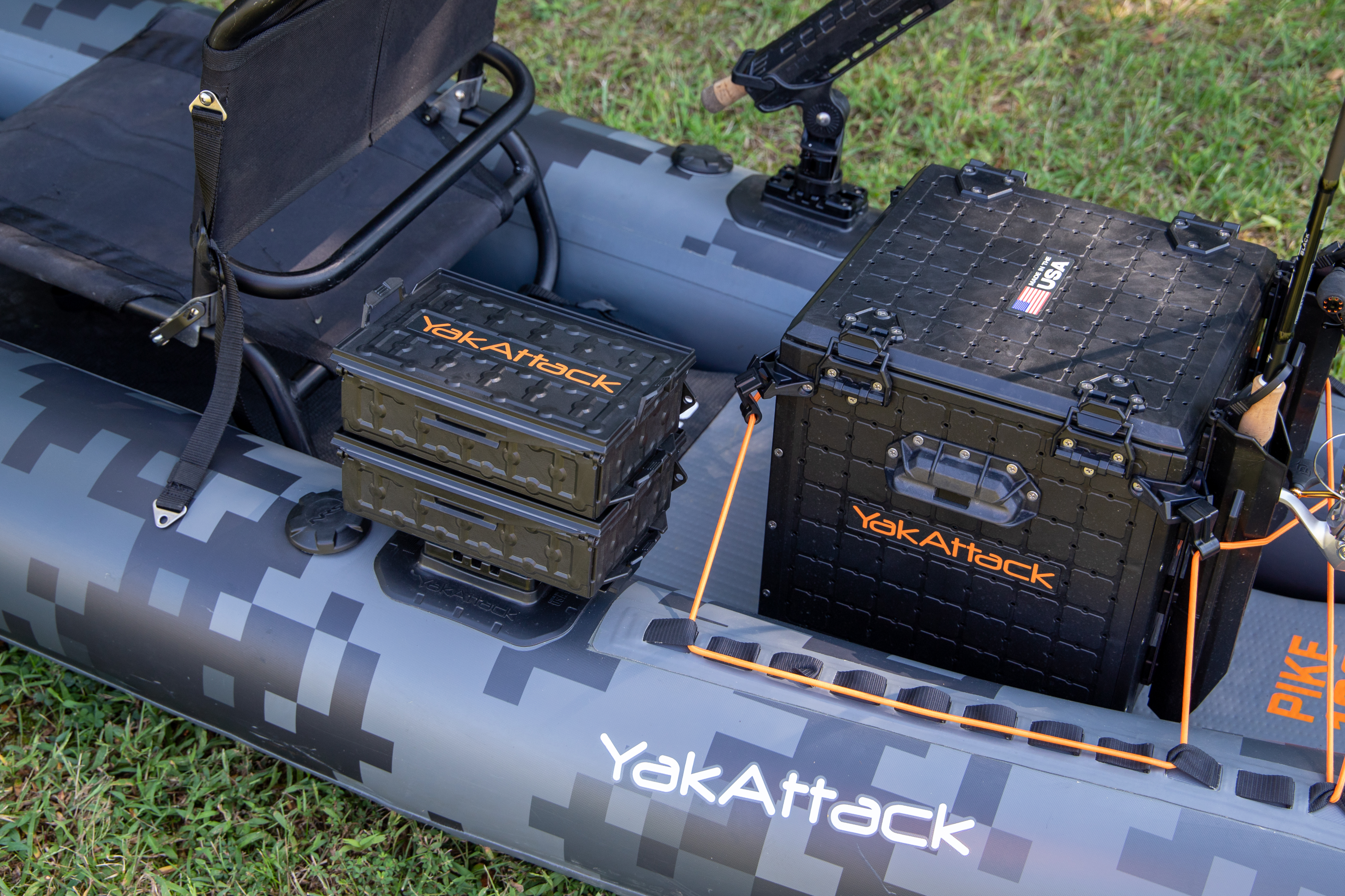 YakAttack TracPak Combo Kit, Two Boxes and Quick Release Base