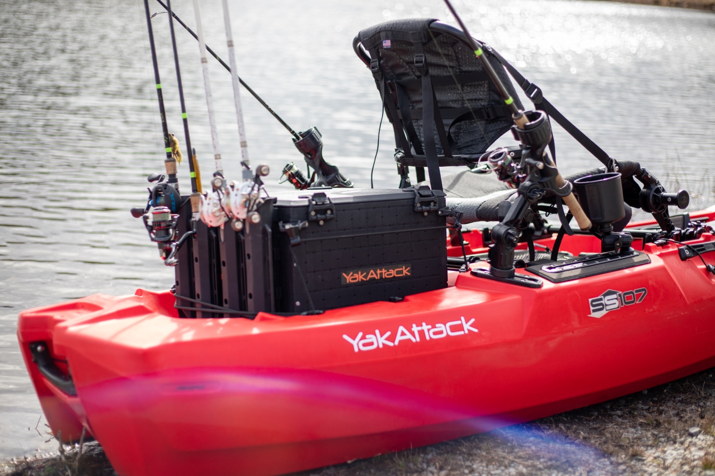 YakAttack BlackPak Pro 16x16 kayak fishing crate Bonafide SS107