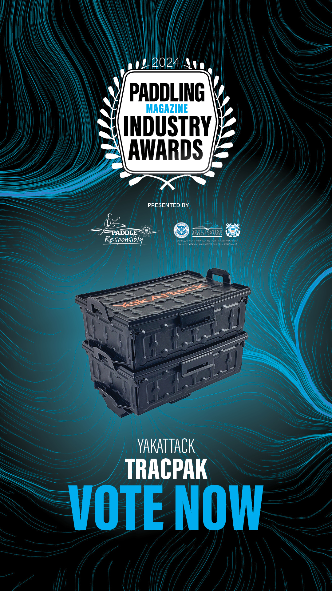 2024 Paddling Magazine Industry Awards - YakAttack TracPak