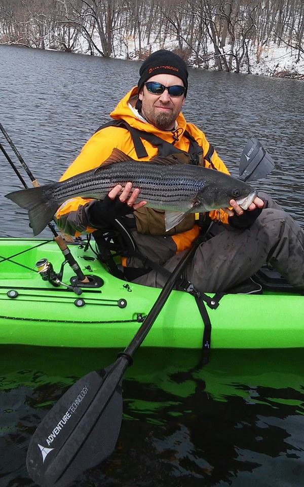 YakAttack Team member- cold weather kayak fishing