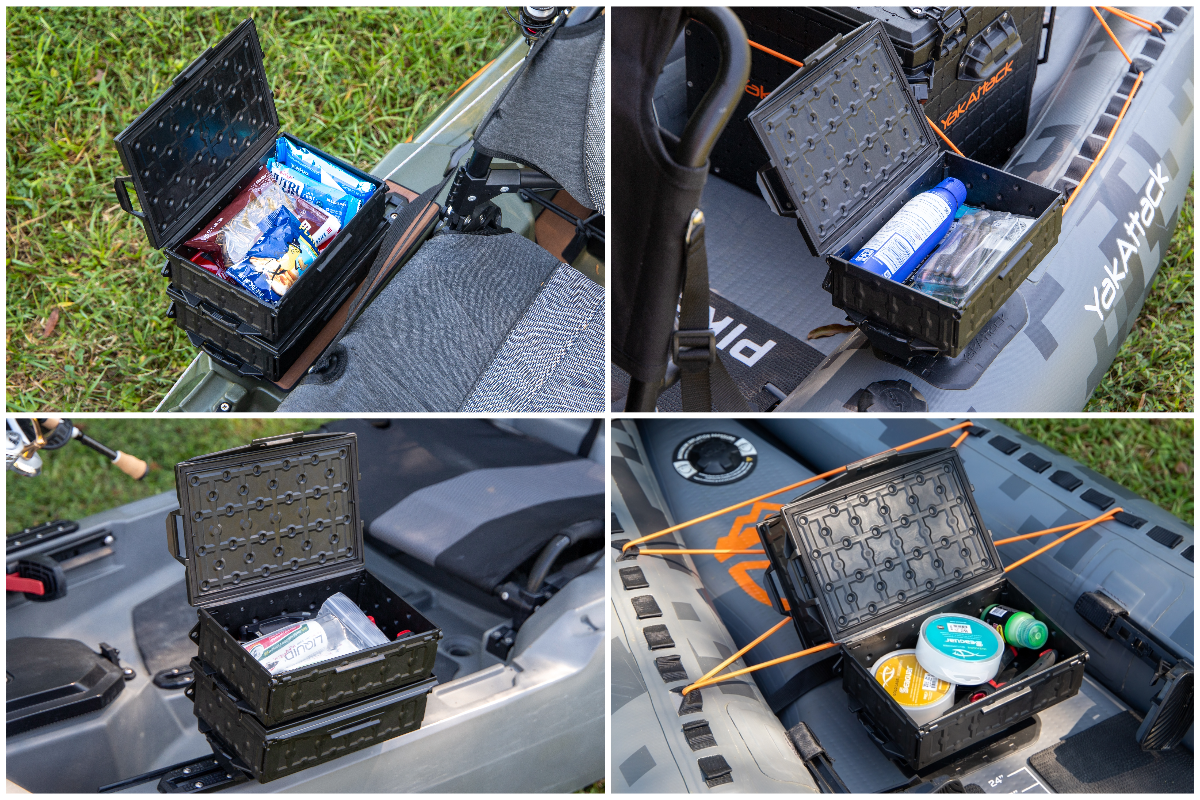 YakAttack BlackPak Pro Kayak Fishing Crate – Just Fish'n